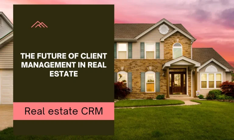 Real estate CRM 