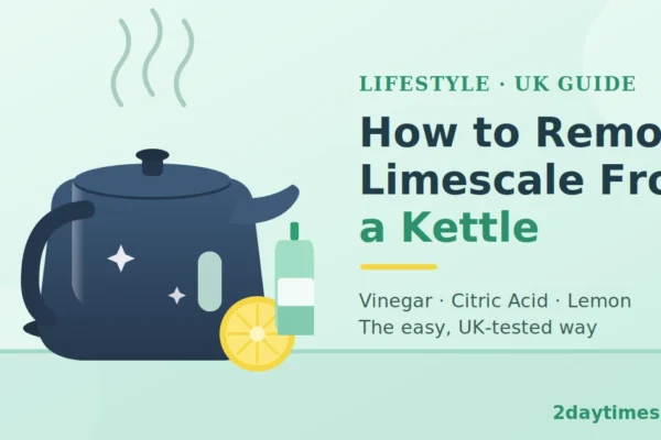 How to Remove Limescale From a Kettle